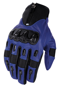Icon Accelerant Blue Gloves